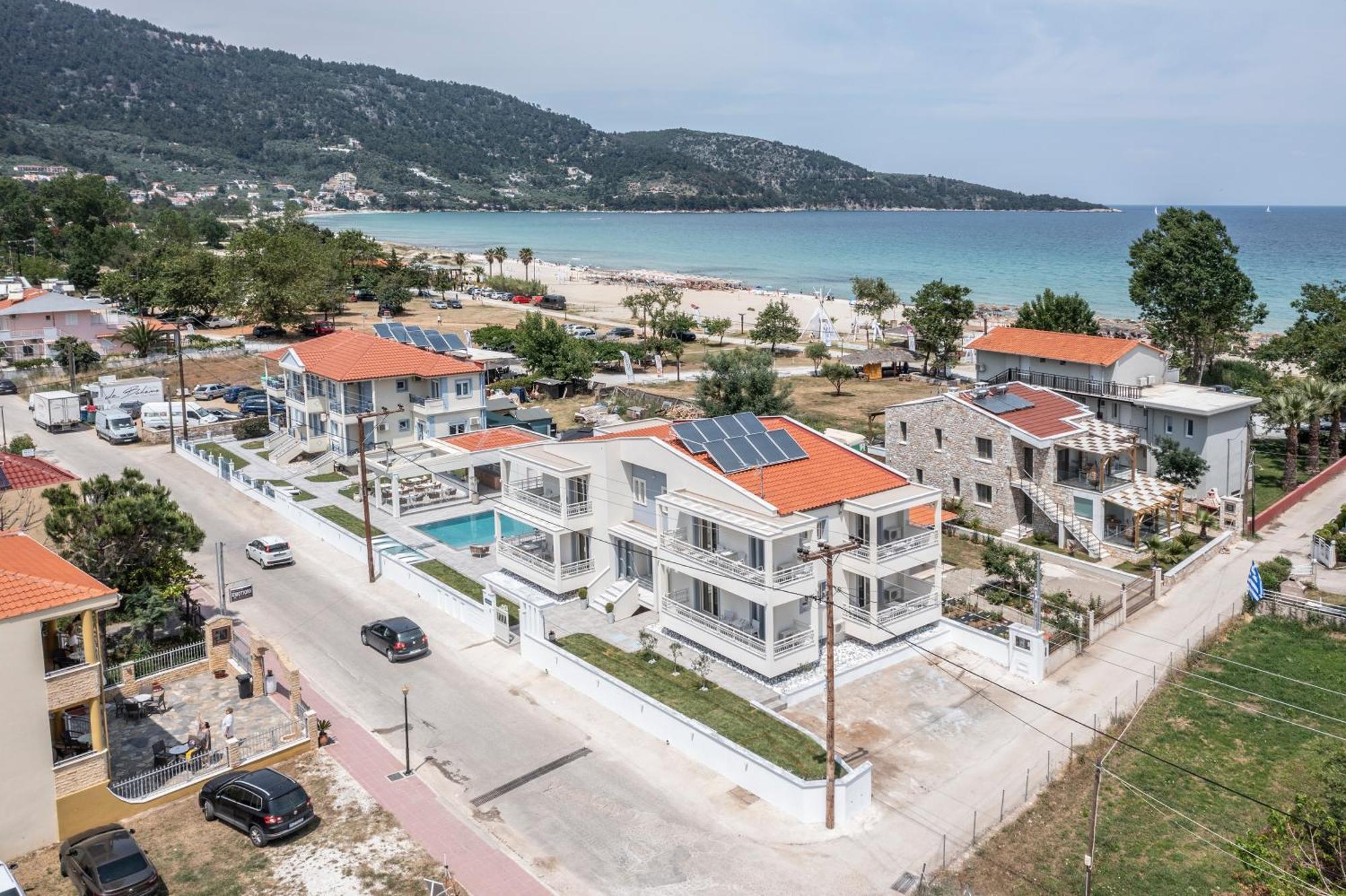 Hotel Sole Mare Chrysi Ammoudia Exteriér fotografie